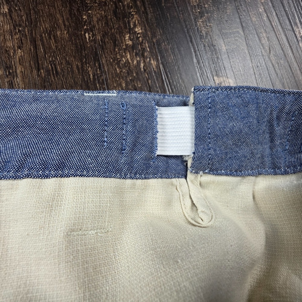 Rail Riders LOA Mens Light Beige Hemp Blend Shorts Size 42‎ - Picture 8 of 9